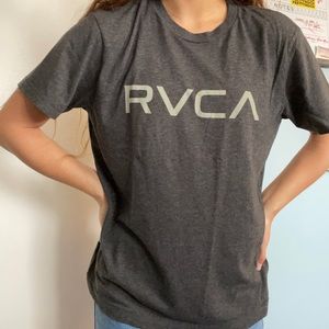 RVCA Adult Small gray t shirt